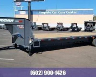 2023 Lamar Trailers USED- FS 102x30- 14k GVWR- Full Width R