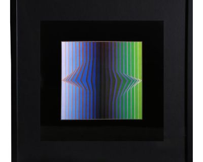 Victor Vasarely, Ilile Iii, Offset Lithograph
