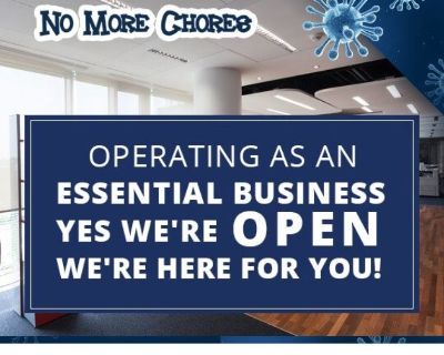 No More Chores of Toronto Cleaners is dedicated to providing time-saving and cost-efficient residential cleaning services Toronto homeowners can rely on. Services provided include basic and deep house and condo cleaning, move-in/move-out cleaning, and post-construction cleaning. Additionally, the company provides commercial cleaning services, office and Airbnb cleaning.

Address: 18 Colgate Ave...