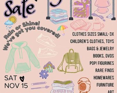Multi-Family and Friends Garage Sale!
