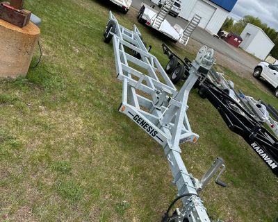 2025 GENESIS TRAILERS PC24-TANDEM Pontoon Boats Ishpeming, MI