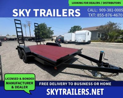 2026 Sky Trailers Utility Trailer 8x14 (2-5.2K)