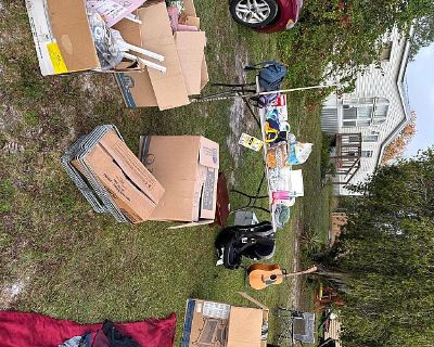 Big yard sale today