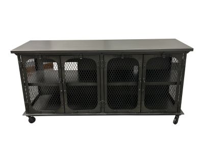 Industrial Style Media Cabinet