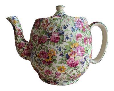 Antique Royal Winton Summertime Chintz Teapot