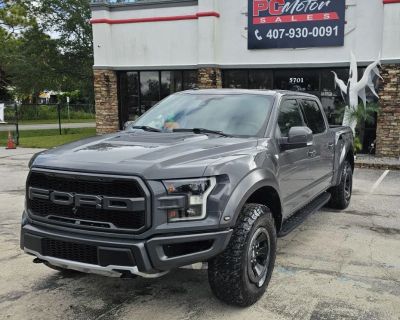 2018 Ford F150 SuperCrew Cab Raptor Pickup 4D 5 1/2 ft