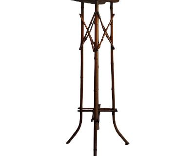 Late 19th Century English Bamboo Plant Stand