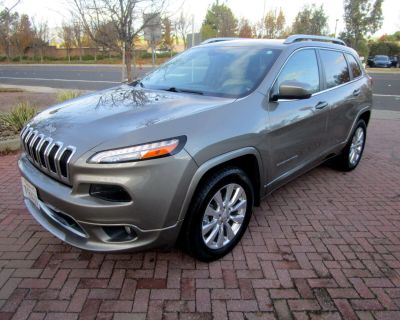 Used 2017 Jeep Cherokee 4WD OVERLAND PKG**HEAT-VENT SEATS**BLIND SPOT**LEATHER