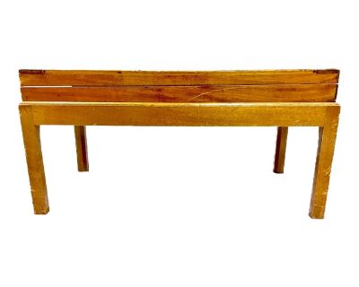 Antique Folding Long Bagatelle Coffee Table