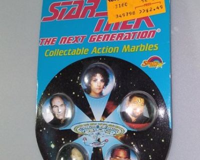 Star Trek Next Generation Marble Set