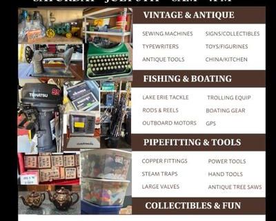Estate of 93-Yr Old Lifelong Collector/Hoarder. Avid Fisherman and retired Pipefitter