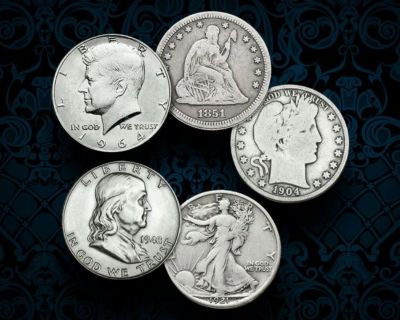 SILVER COINS 💰 90% Half Dollars Silver Coins