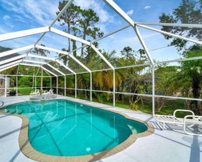 3 Bedroom 2BA House Vacation Rental in Tropical Retreat, Port Charlotte, FL