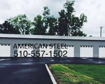 METAL STEEL GARAGE SHOP'S AG STRUCTURES WORK SHOP'S