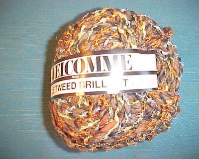 10 BALLS OF WELCOMME LE TWEED BRILLANT WOOL
