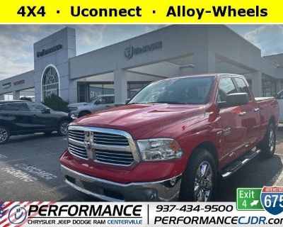 3 previous owner(s). Mileage: 0. Pickup Truck. Fuel Type: Gas. This *2016 Ram 1500 Big Horn\u003c/\u003eb is loaded with convenient features like 4X4, Uconnect, Rear Camera, Alloy-Wheels, SiriusXM, WiFi Hotspot, Brake-Assist, Bluetooth, Voice Controls, Remote entry.This stunning 2016 Ram 1500 Big Horn features a beautiful Flame Red Clearcoat exterior and a Diesel Gray/black interior.Compare, ad...