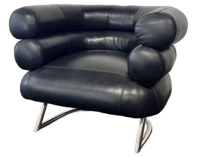 Leather Eileen Gray Bibendum Style Chair