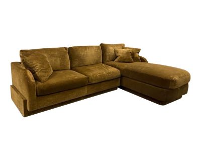 Custom Designed 2 Piece Sectional Sofa Handmade by Fitzgeralds Upholstery