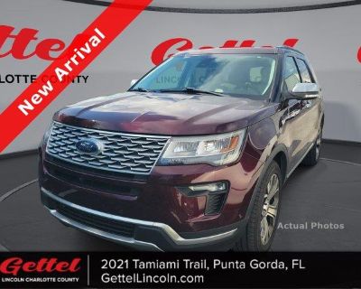 2018 Ford Explorer AWD Platinum 4DR SUV