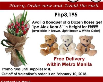 Valentine’s Day, Valentine’s Gifts with free Flower Delivery