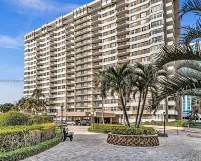 1965 S Ocean Dr Apt 10M. STEPS to the beach in a turn key Furnished unit in a RESORT style condo with AMAZING unobstructed WATER views of,skyline and Intracoastal.Big Balcony ,walk-in closet ,Impact windows,4 bldg complex ,MiNI MART,Beach service ,heated pool,2 lighted tennis courts.,golf putting/swing net,billiards,ping pong,card rooms,gyms,courtesy bus,BBQ grill,sun deck,shufflebd ,restaurant...