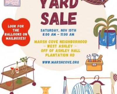 Marsh Cove Neighborhood Community Yard Sale