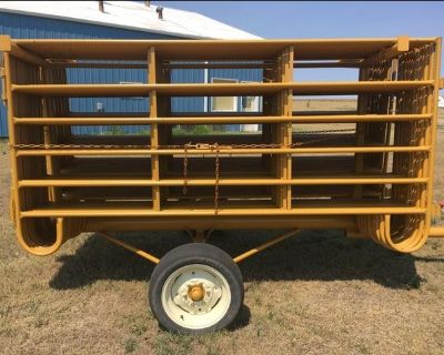 Cattle Panels and Trailer