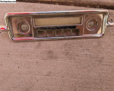 Automatic Radio VW Bug Faceplate