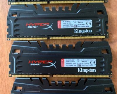 Kingston 32 GB Gaming Memory 4 X 8GB, Lifetime manufacturer warranty