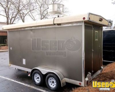 Well-Maintained 2022 - 16' Kitchen Food Concession Trailer with Pro-Fire