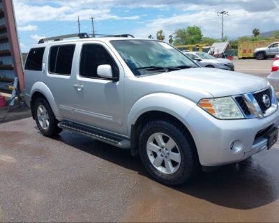 Salvage Gray 2008 Nissan Pathfinder Se