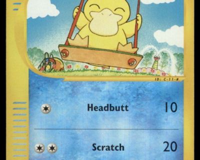 Psyduck Aquapolis #104/147 Holo Pokemon Card