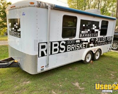 18' US Cargo Food Concession Trailer| Mobile Food Unit