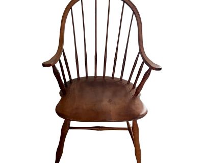 1990s Nicols & Stone, Co. Windsor Arm Chair