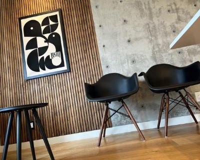 Furnished Waterfront, Ground-Level Studio Condo Downtown Victoria