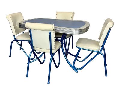Fifties Vintage Kitchen Table & Chair Set.