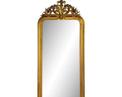 Louis Philippe Giltwood Wall Mirror, 19th Century