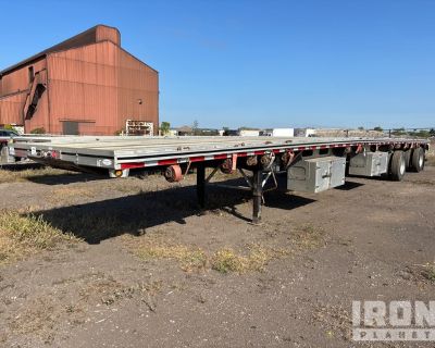 2022 MAC FLC1TCM 53 ft T/A Spread Axle Flatbed Trailer
