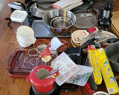 Yard sale lots of household items and tools, plumbing and electrical