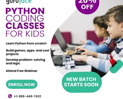 Interactive Python Online Classes for Kids - Save 20% on Enrollment