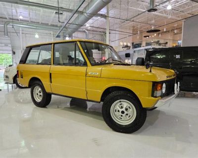 1979 Land Rover Range Rover Manual Transmission