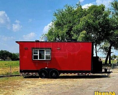 Custom Built - SDG 2023 8.5' x 20' Kitchen Food Concession Trailer with Pro-Fire System