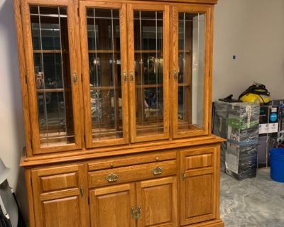 Used dining room hutch for online sale