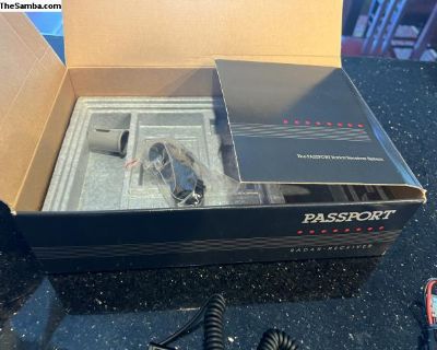 1980s Vintage Radar Detector with box,manuals