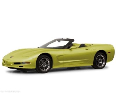 2001 Chevrolet Corvette Base 5.7L V8 SFI 6-Speed Manual RWD 2D Convertible Millennium Yellow Local Trade, Great Service History, AS-IS Vehicle, Free First Oil Change, Auto Rewards Program, 6-Way Power Passenger Seat, Adjustable Sport Buckets, Dual Halogen Fog Lamps, Dual Zone Electronic Air Conditioning, Electrochromic Inside Rear-View Mirror, ETR AM/FM Stereo w/Cassette/Seek & Scan, Front 17" ...