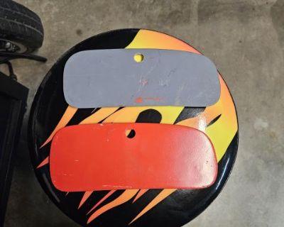 I have 2 lids. The red one is $65.00 & the other is $40.00. What you see is what you get. Thanks for Looking, PCH