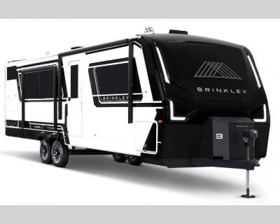 2024 Brinkley Model Z Air 295, ***COMING SOON*** Call for pricing: 770-717-2890 Brinkley Model Z Air travel trailer 295 highlights: Eat-In Kitchen Island with Stools Dual Opposing Slides Fireplace Pantry with Adjustable Shelves Rear Private Bunkhouse Queen Bed Camping with family or friends just got easier in this spacious travel trailer. There is a rear private bunkhouse with double-size bunks...