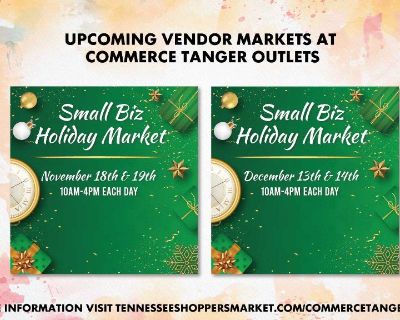 Holiday Vendor Market at Commerce Tanger Outlets (Commerce GA)