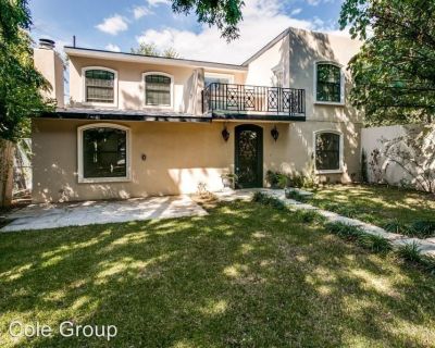 Remodeled home with a beautiful courtyard. Great two-story 3 bedrooms, 4.5 bath home with a media room. High ceilings in the living room. Updated kitchen with vaulted ceilings. Has one covered parking spot in the courtyard as well as a roundabout in front. Fully fenced in courtyard as well as a smaller house in front with a full bath. Easy access to dining, shopping, entertainment, downtown For...