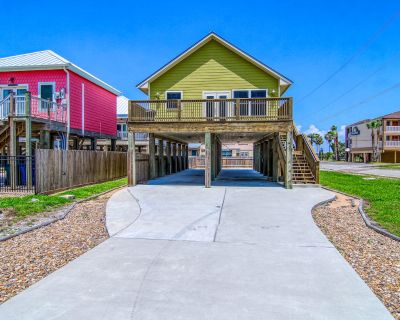 Avg / night: $251. Beachside home with huge deck just steps from the sand - minutes to city | Located in Corpus Christi, TX | 4.44 Stars | 2 Bed, 2 Bath | No Pets. No pets. Max 6 guests. This beach-themed home in Corpus Christi is the perfect destination for your next Gulf Coast getaway. Centrally located in Corpus Christi and just steps from the beach, you can return from a day at the water to...